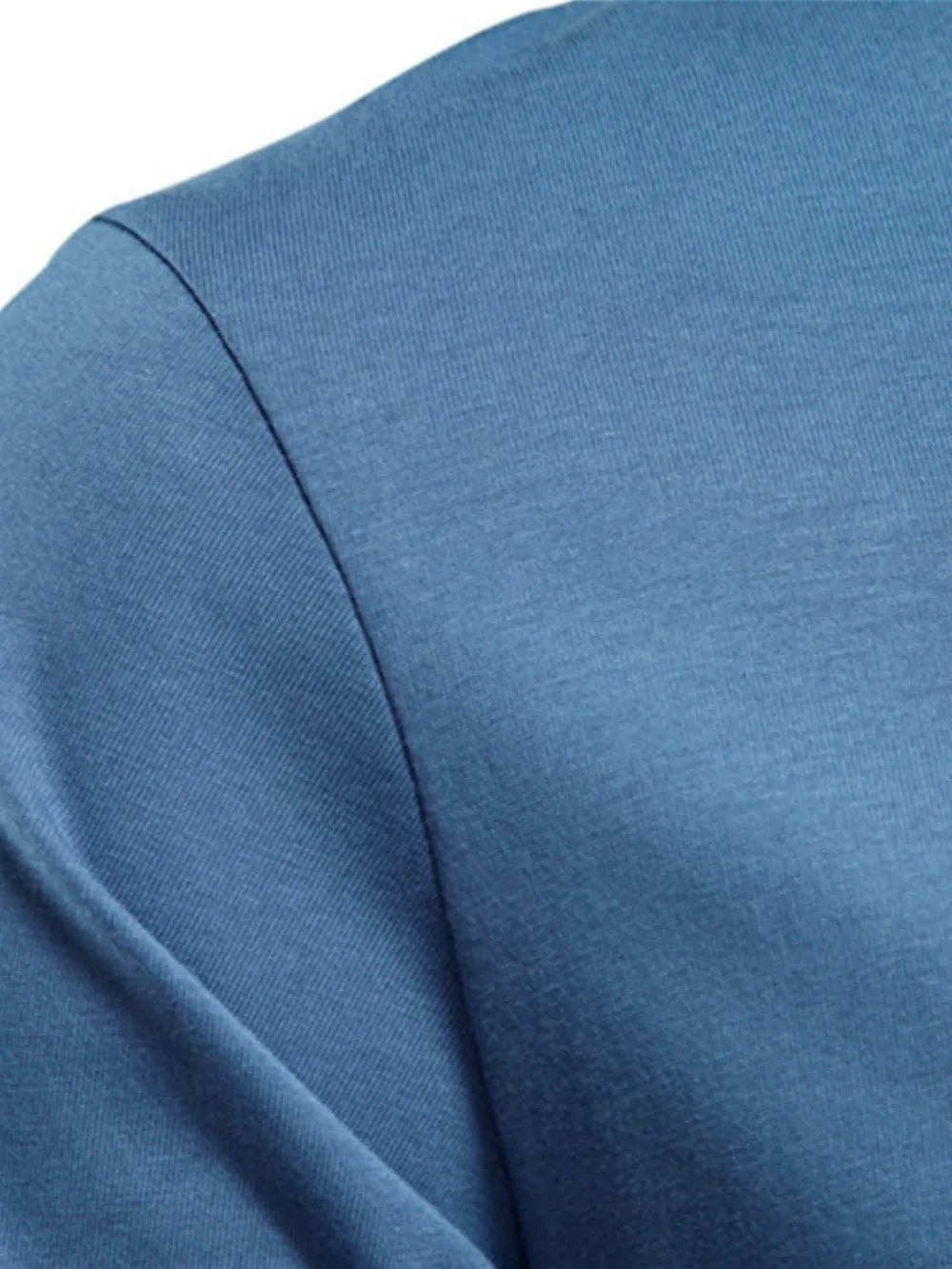 Men's Full Size Round Neck Long Sleeve T-Shirt Plus Size, image 3