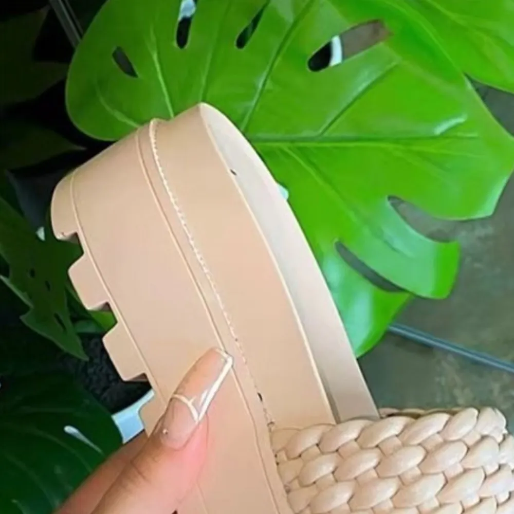 PU Leather Open Toe Platform Sandals, image 6