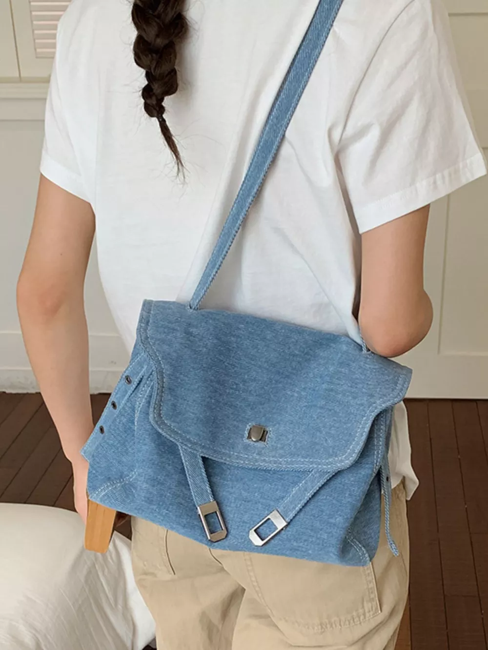 Causal Flap Crossbody Bag, image 6