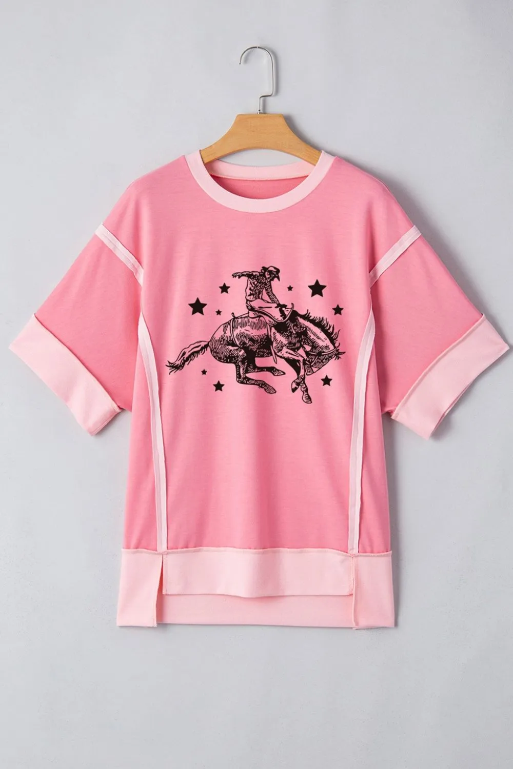 Rodeo Graphic Casual Loose Fit T-Shirt, image 8
