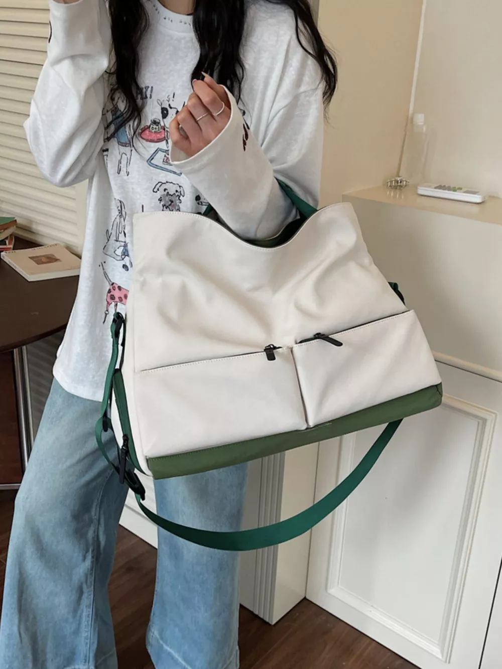 Oxford Cloth Travel Bag, image 5