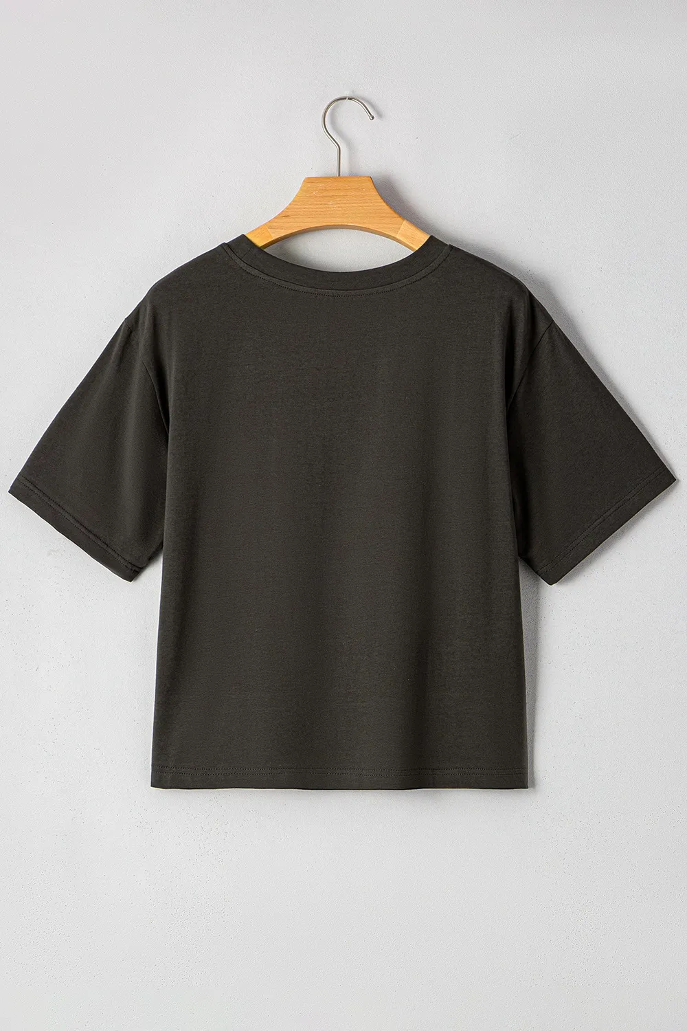 Bull Head Skull Round Neck Short Sleeve T Shirt, image 8