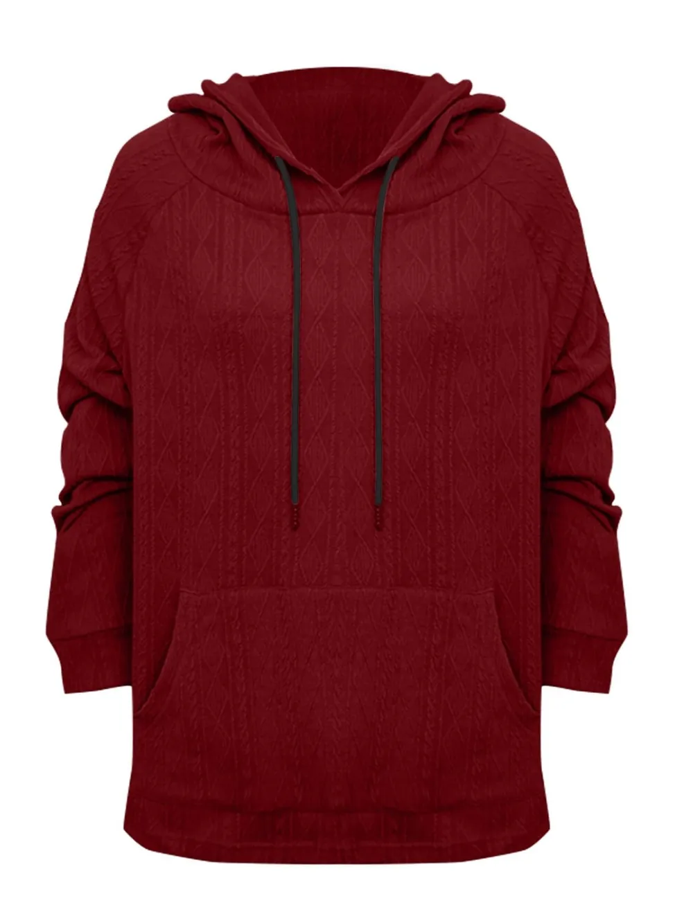 Full Size Drawstring Long Sleeve Hoodie, image 27