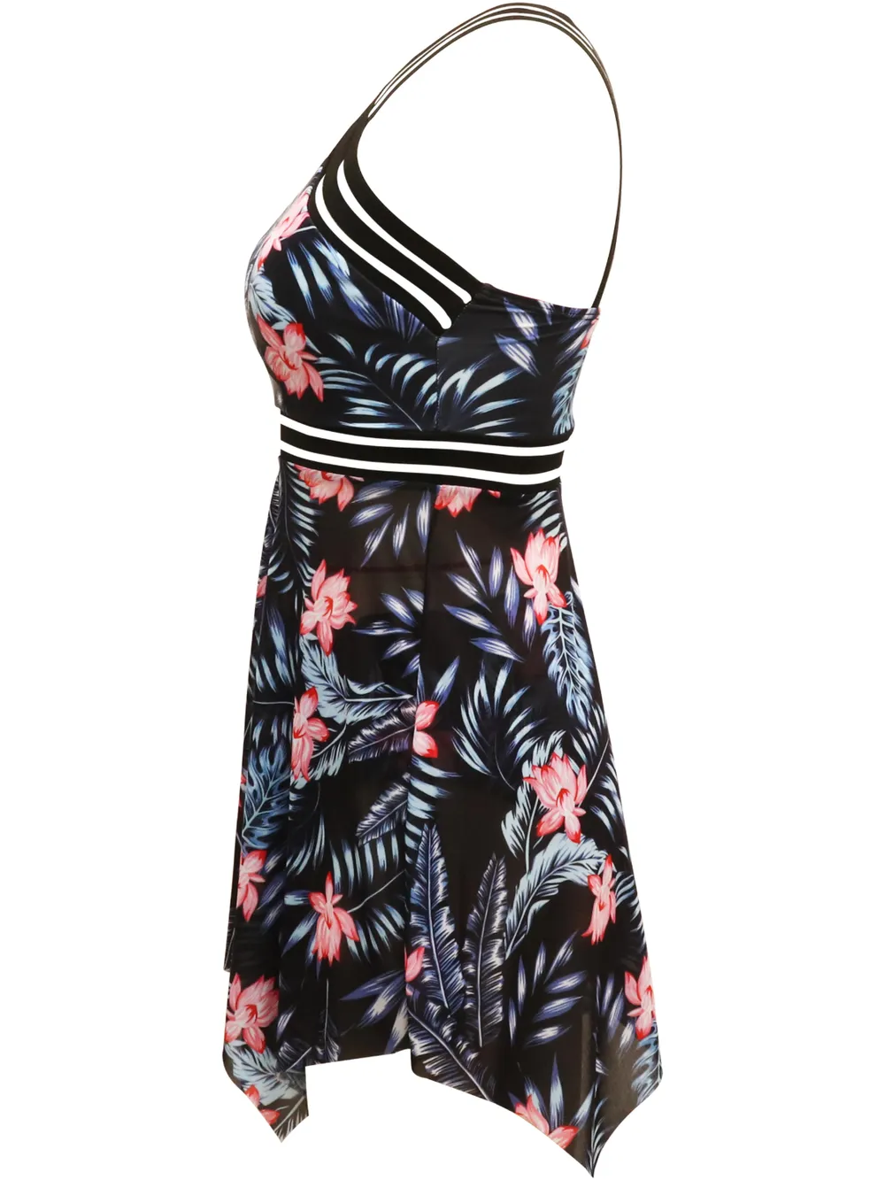 Cutout Printed Two-Piece Swim Set, image 13