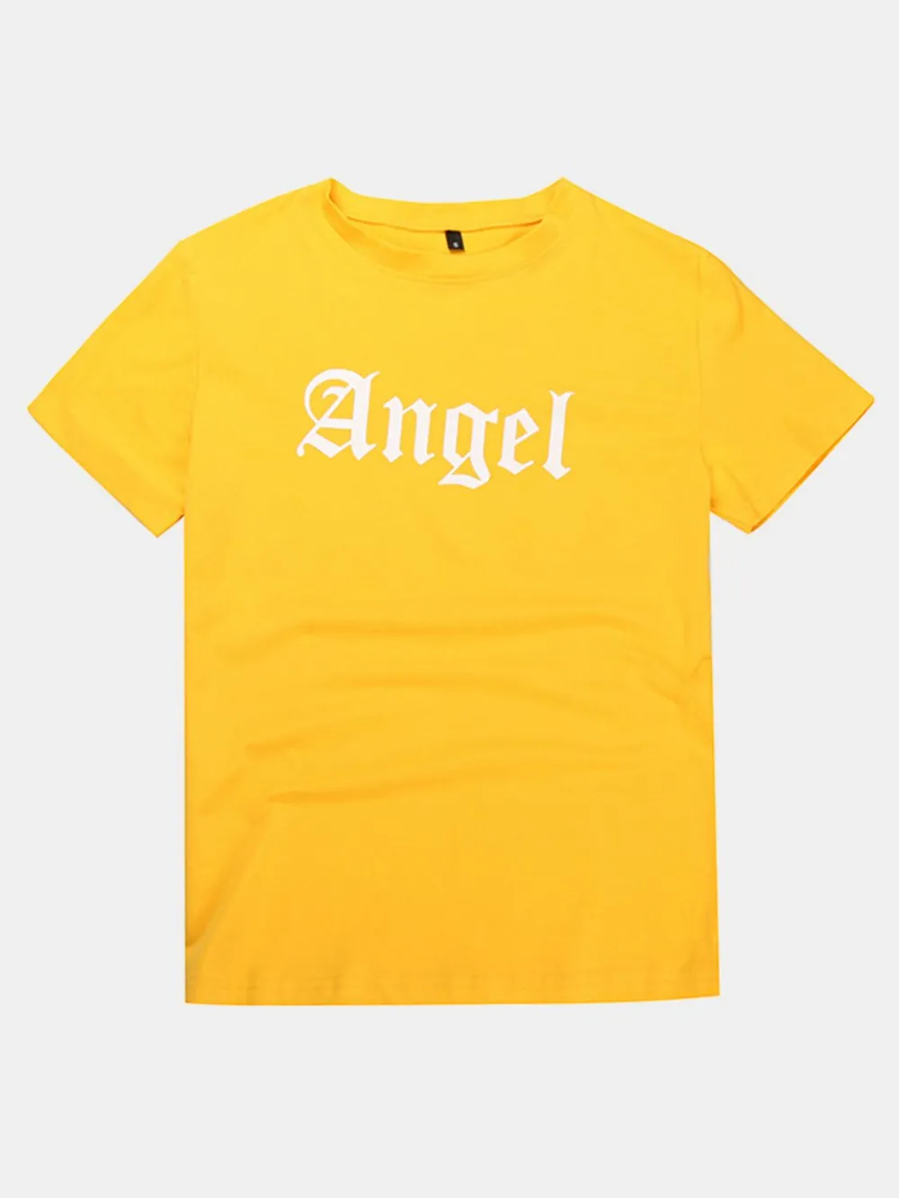 ANGEL Round Neck Short Sleeve T-Shirt, image 6