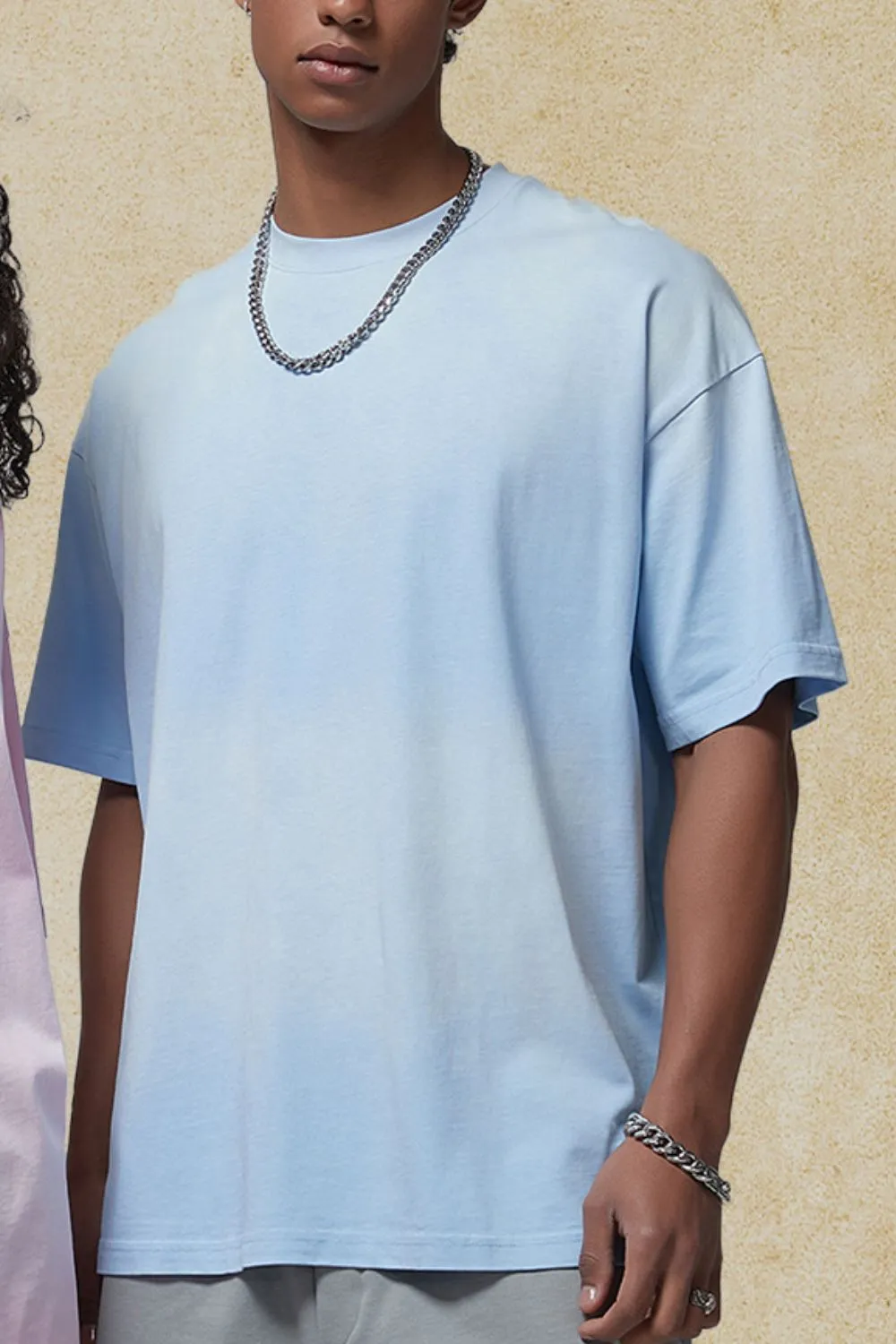 Men's Round Neck Half Sleeve T-Shirt, image 3