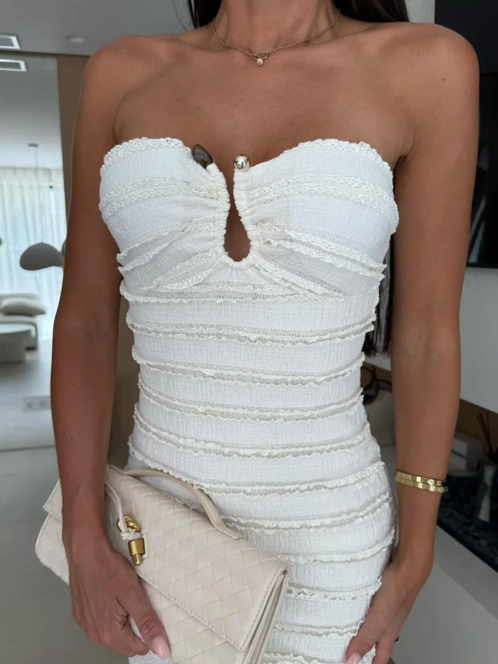 Sweetheart Neck Tube Maxi Dress, image 5