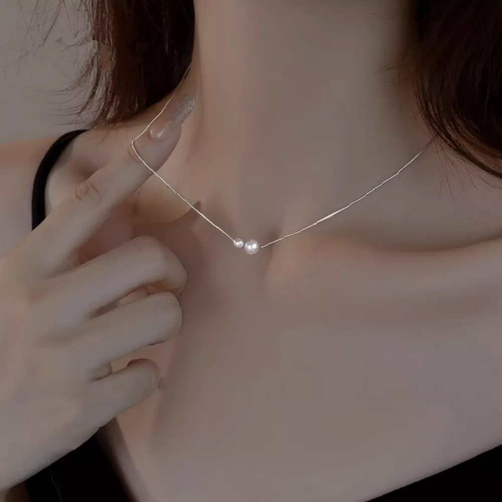 Pearl Pendant Necklace, image 5