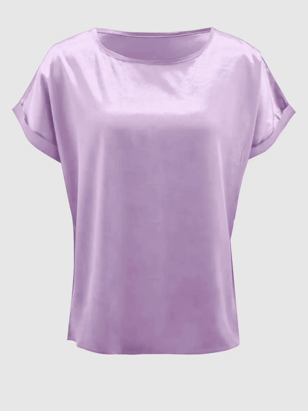 Round Neck Short Sleeve T-Shirt, image 28