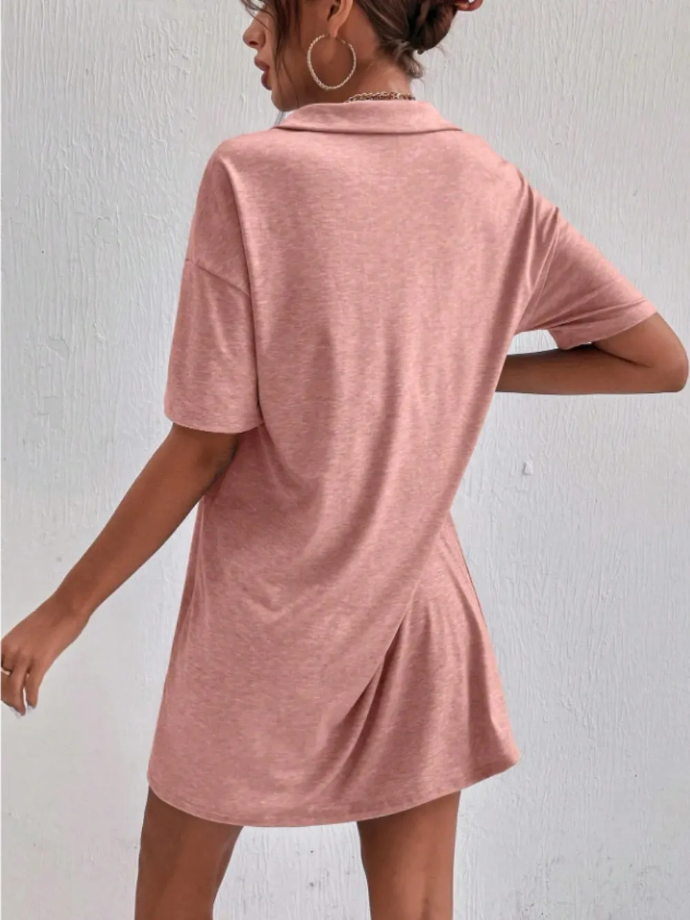 Johnny Collar Short Sleeve Polo Dress, image 14