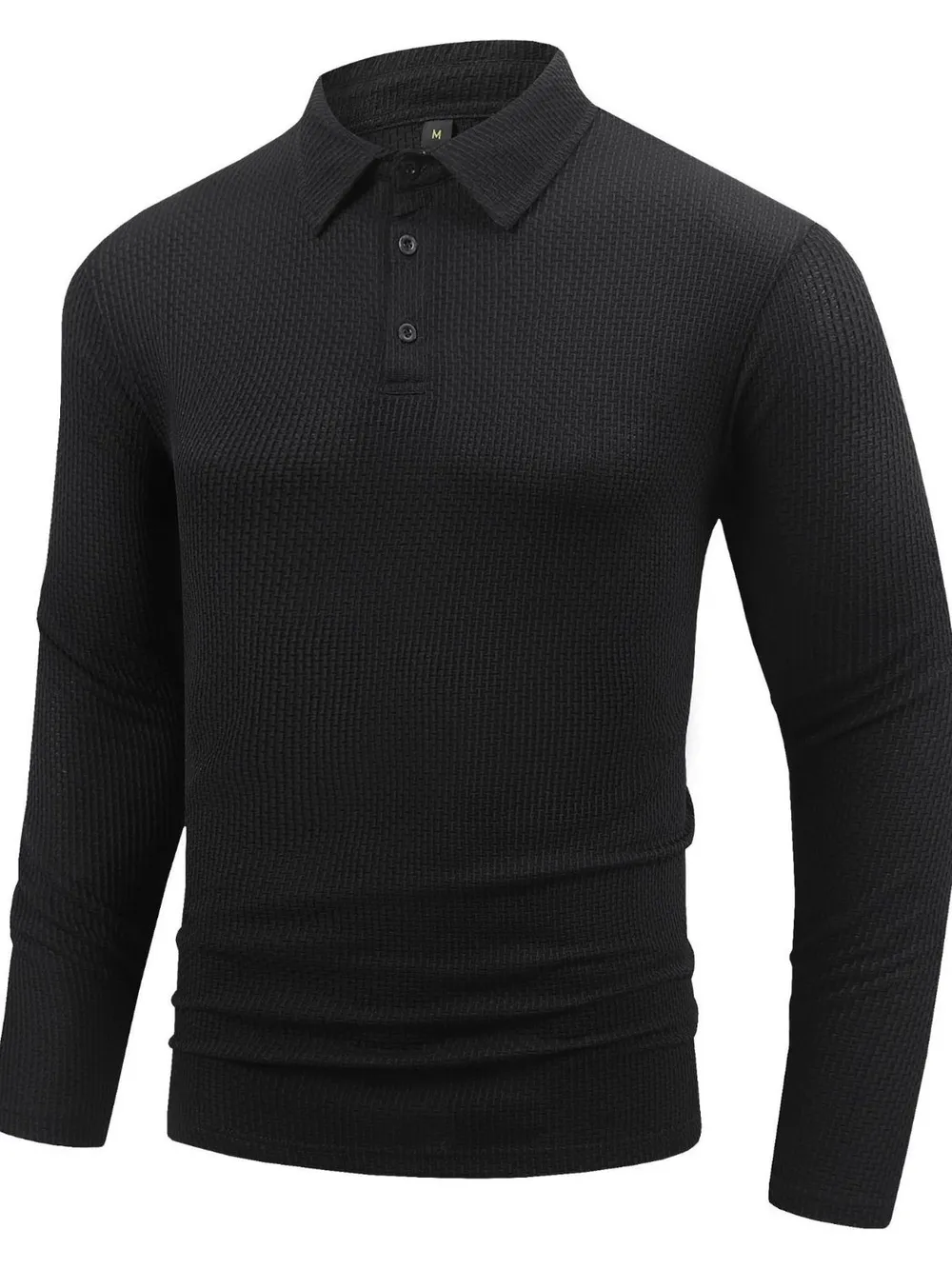 Men's Full Size Button Detail Long Sleeve Top Plus Size