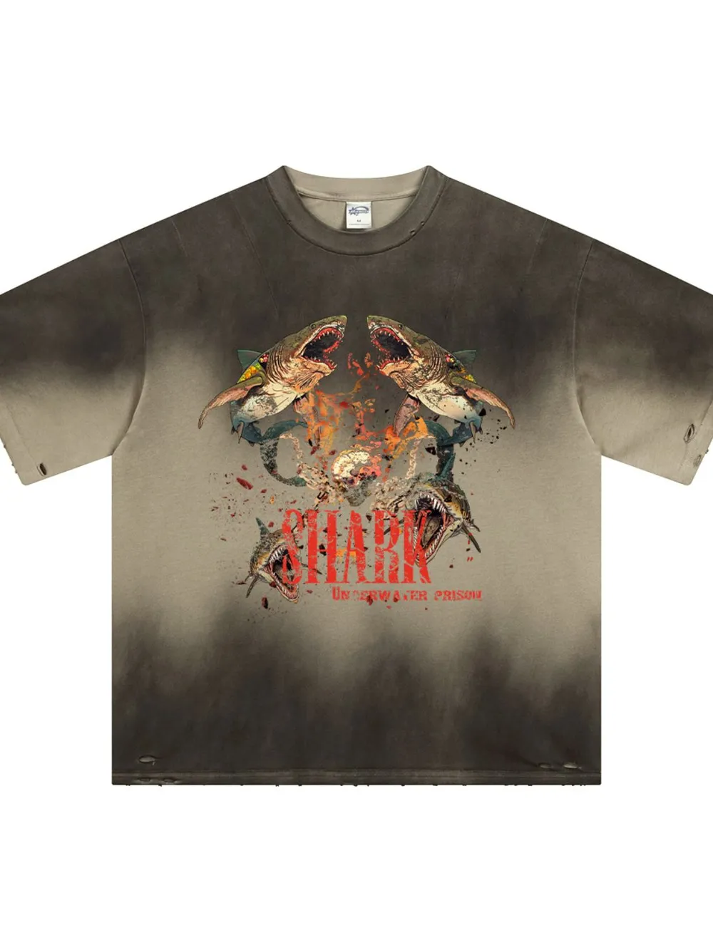 Men's Graphic Round Neck Half Sleeve T-Shirt, image 7