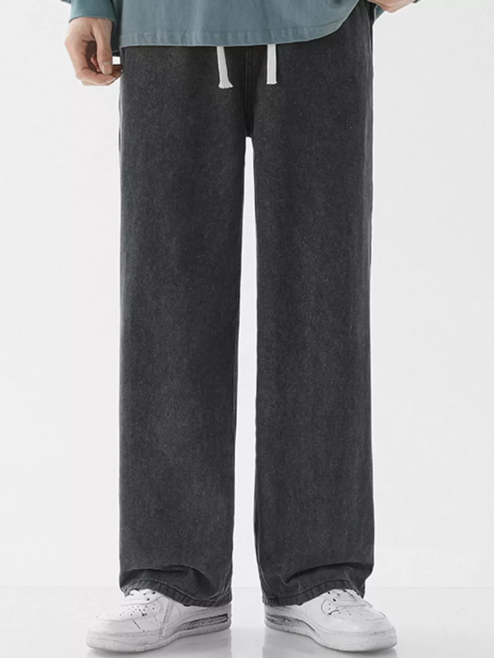 Men's Full Size Wide Leg Jeans Plus Size