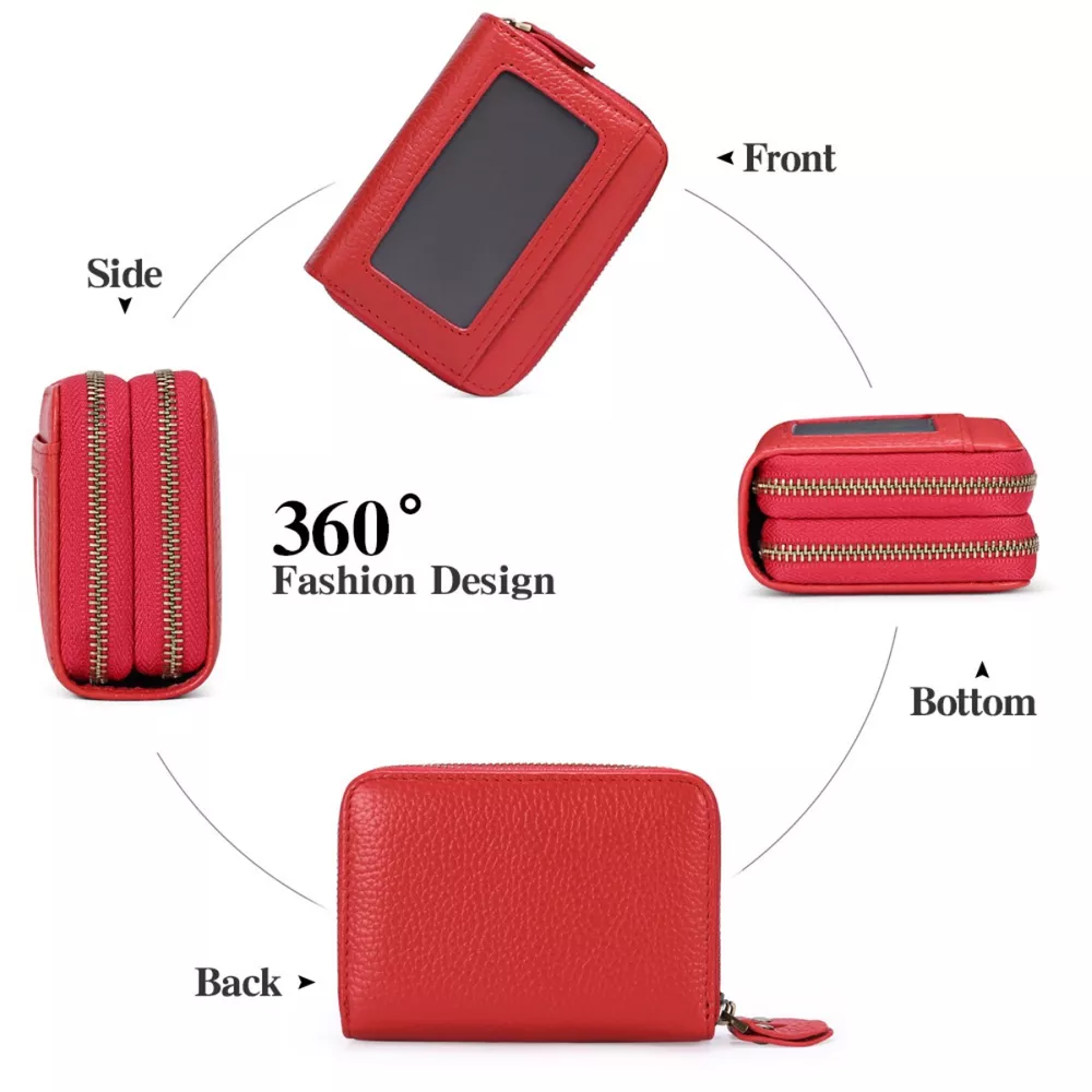 Leather Card Case with ID Window, image 5