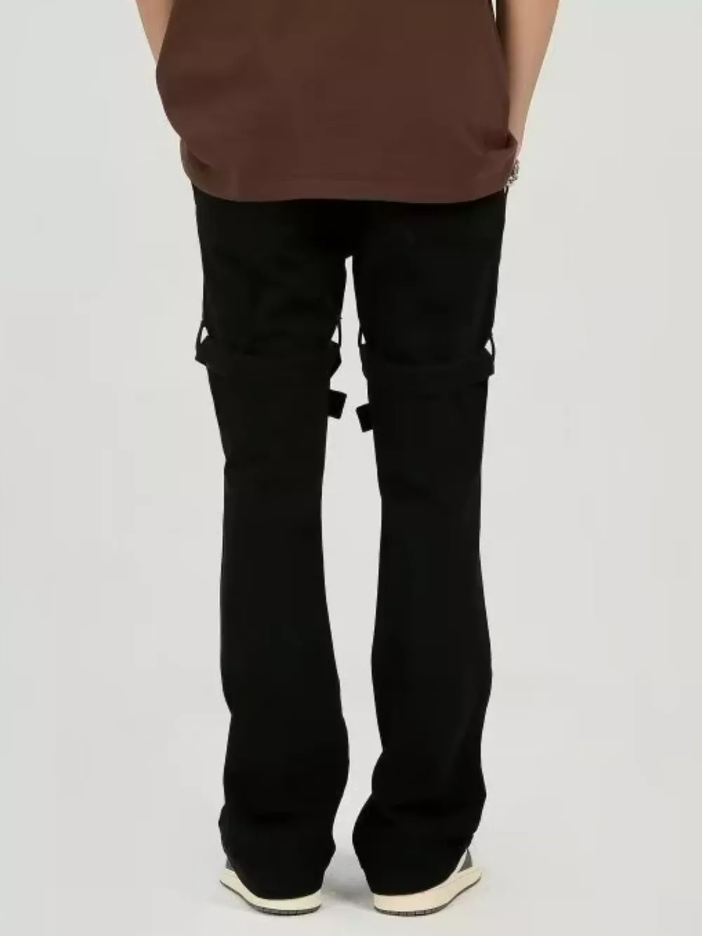 Men's Plus Size Studded Cargo Jeans, image 3