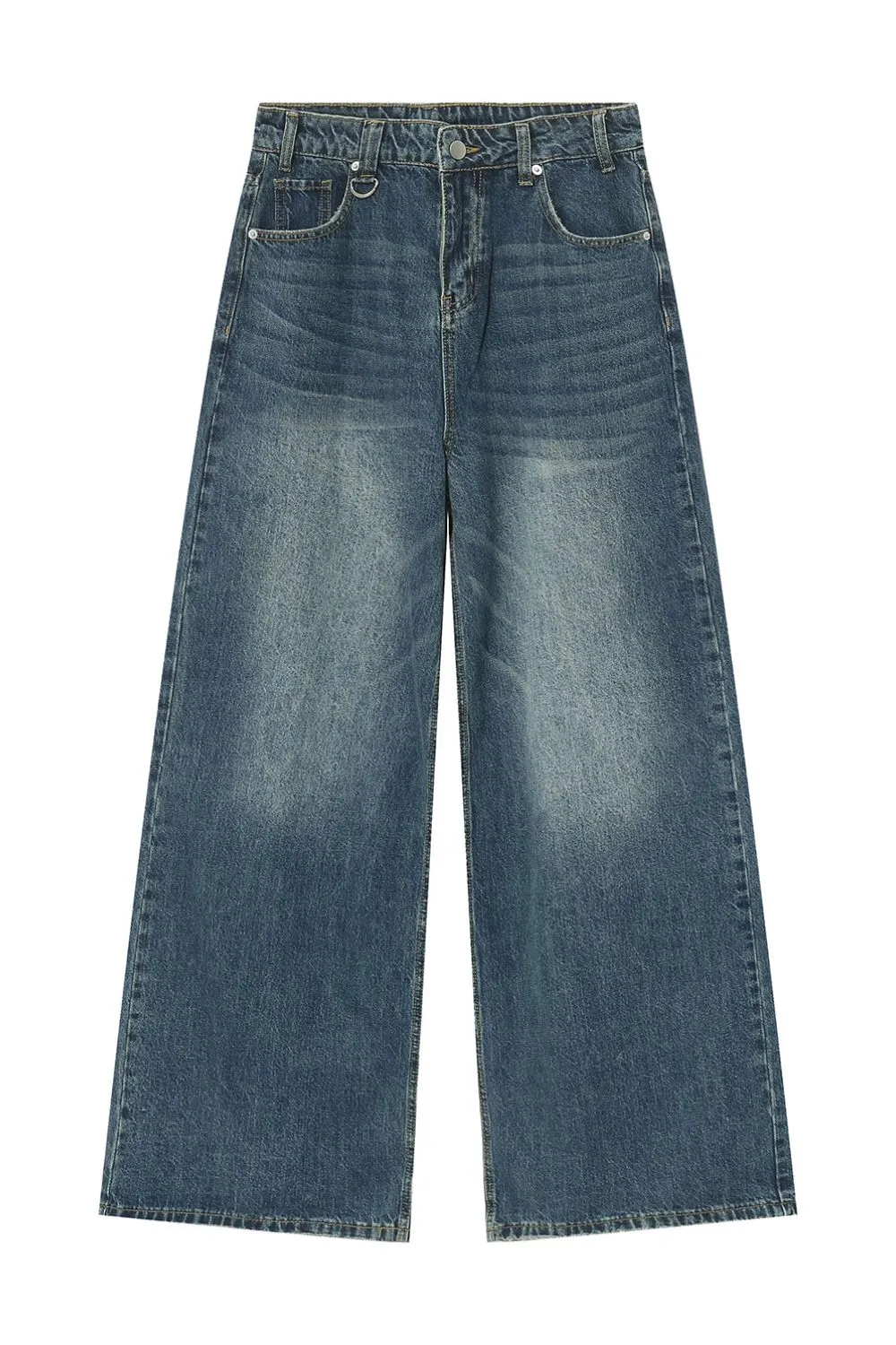 Wide Leg Jeans with Pockets, image 6