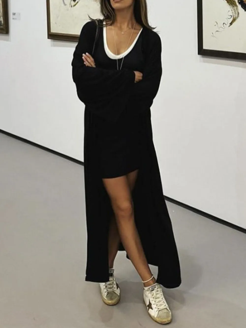 Cami Shorts and Open Front Cardigan Three Piece Set, image 19
