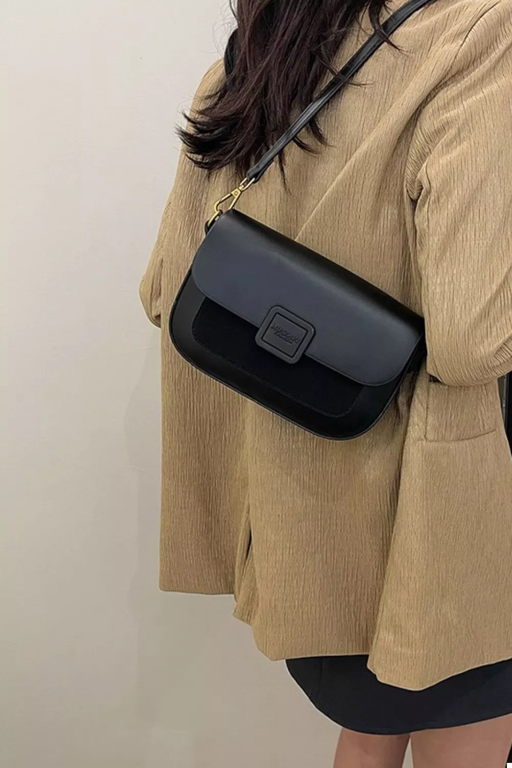 Flap Closure Shoulder Bag, image 2
