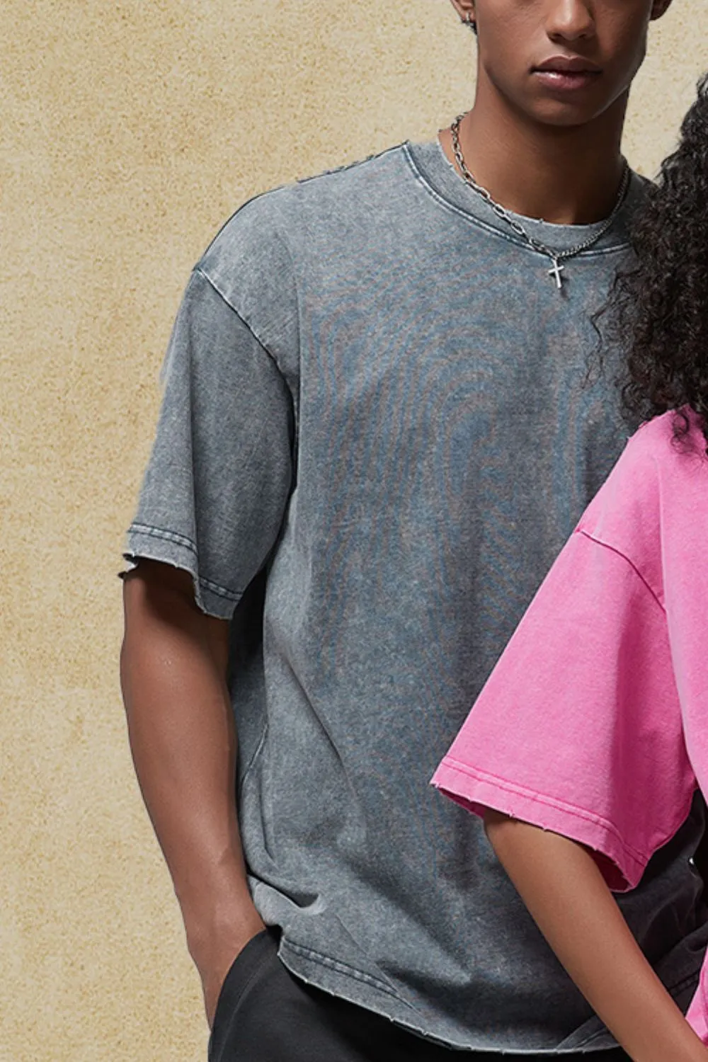 Men's Round Neck Half Sleeve T-Shirt, image 3