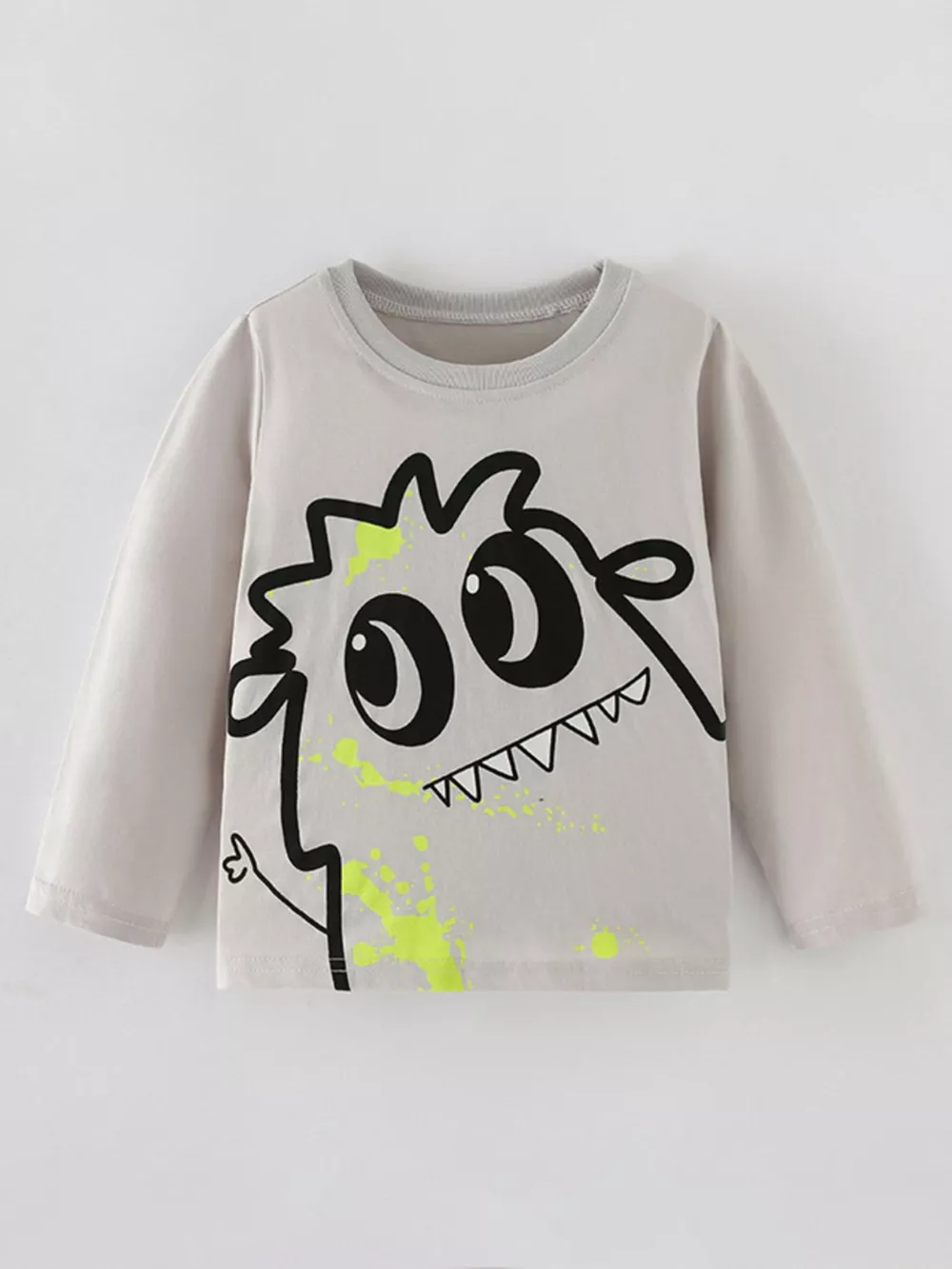 Children's Cute Graphic Long Sleeve T-Shirt