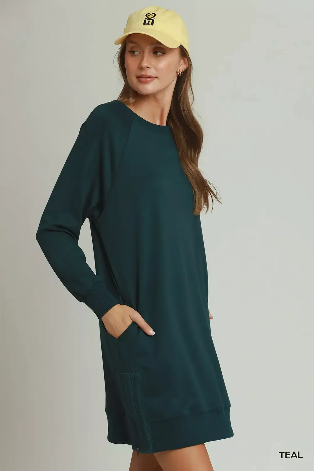 Side Crochet Zipper Detailed Dress, image 2