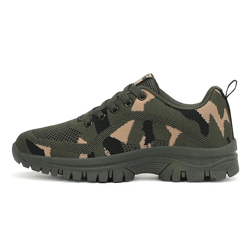 Camouflage Lace Up Mesh Breathable Athletic, image 5
