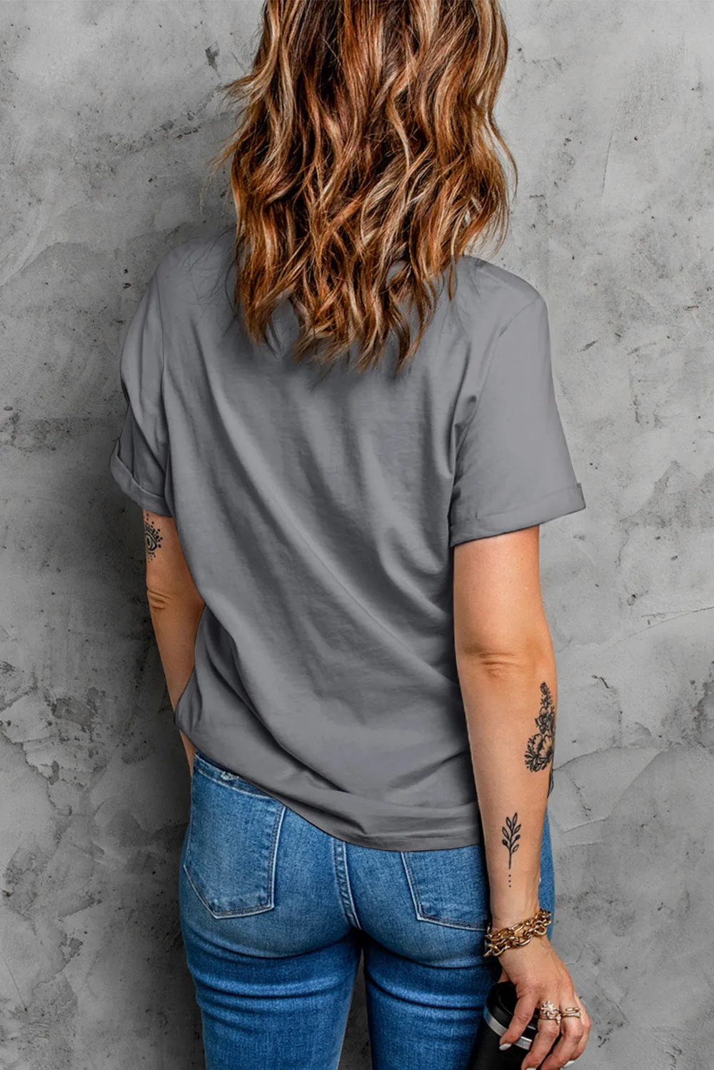 USA Round Neck Short Sleeve T-Shirt, image 5