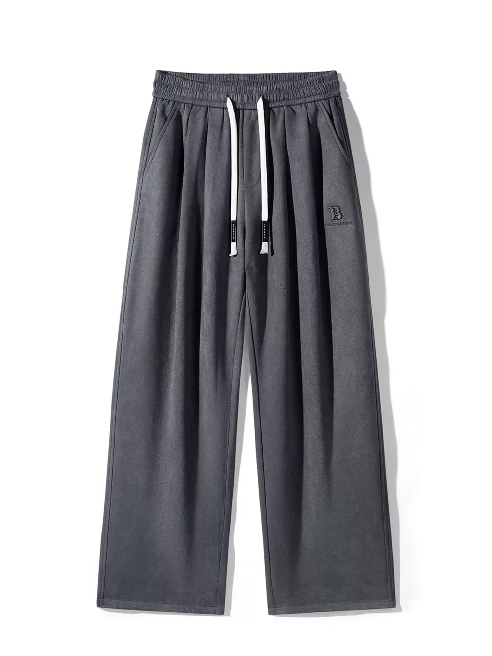 Men's Plus Size Casual Loose-Fit Drawstring Pants, image 8