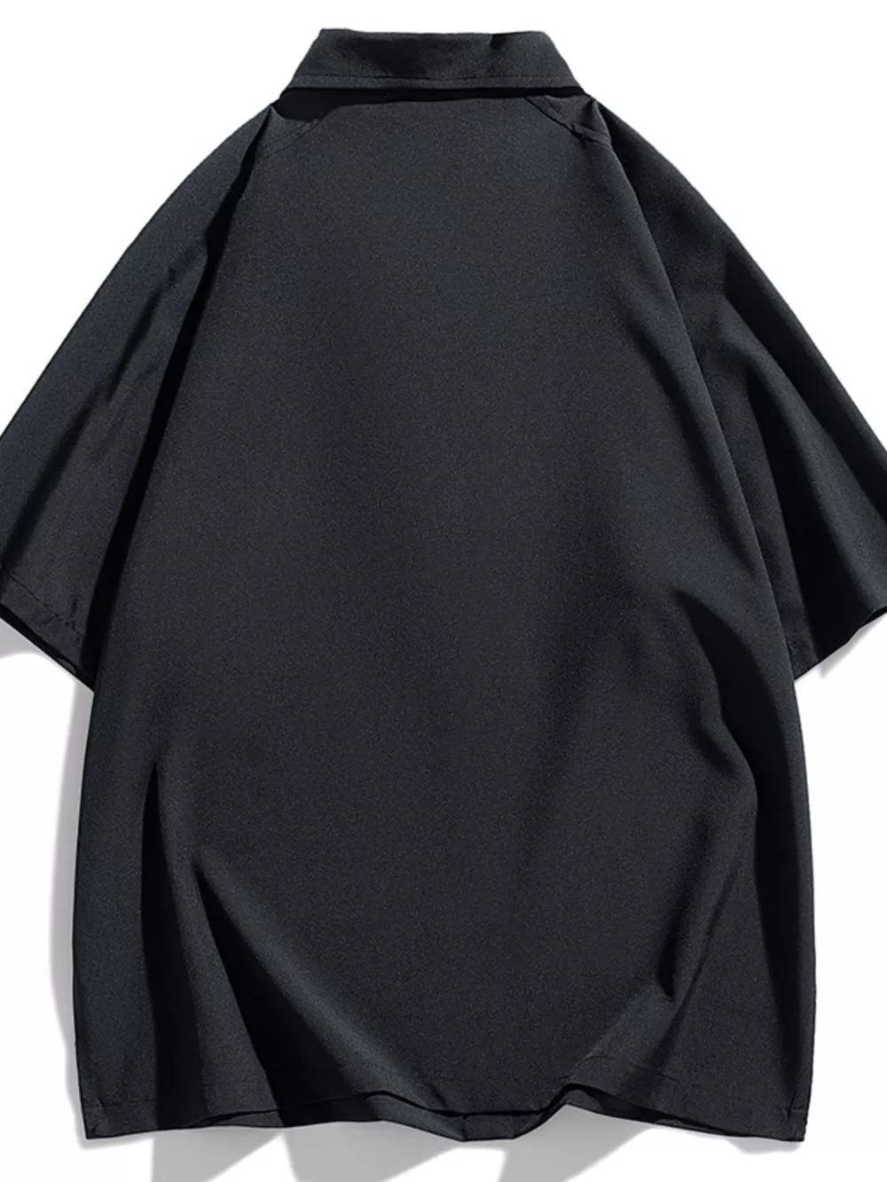 Men's Plus Size Button Detail Short Sleeve Polo, image 6