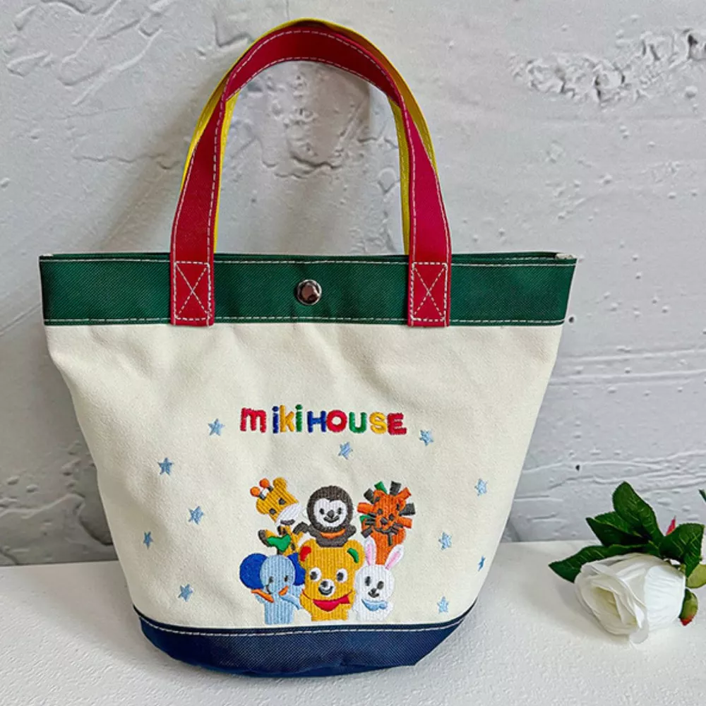 Embroidered Canvas Tote Bag, image 3