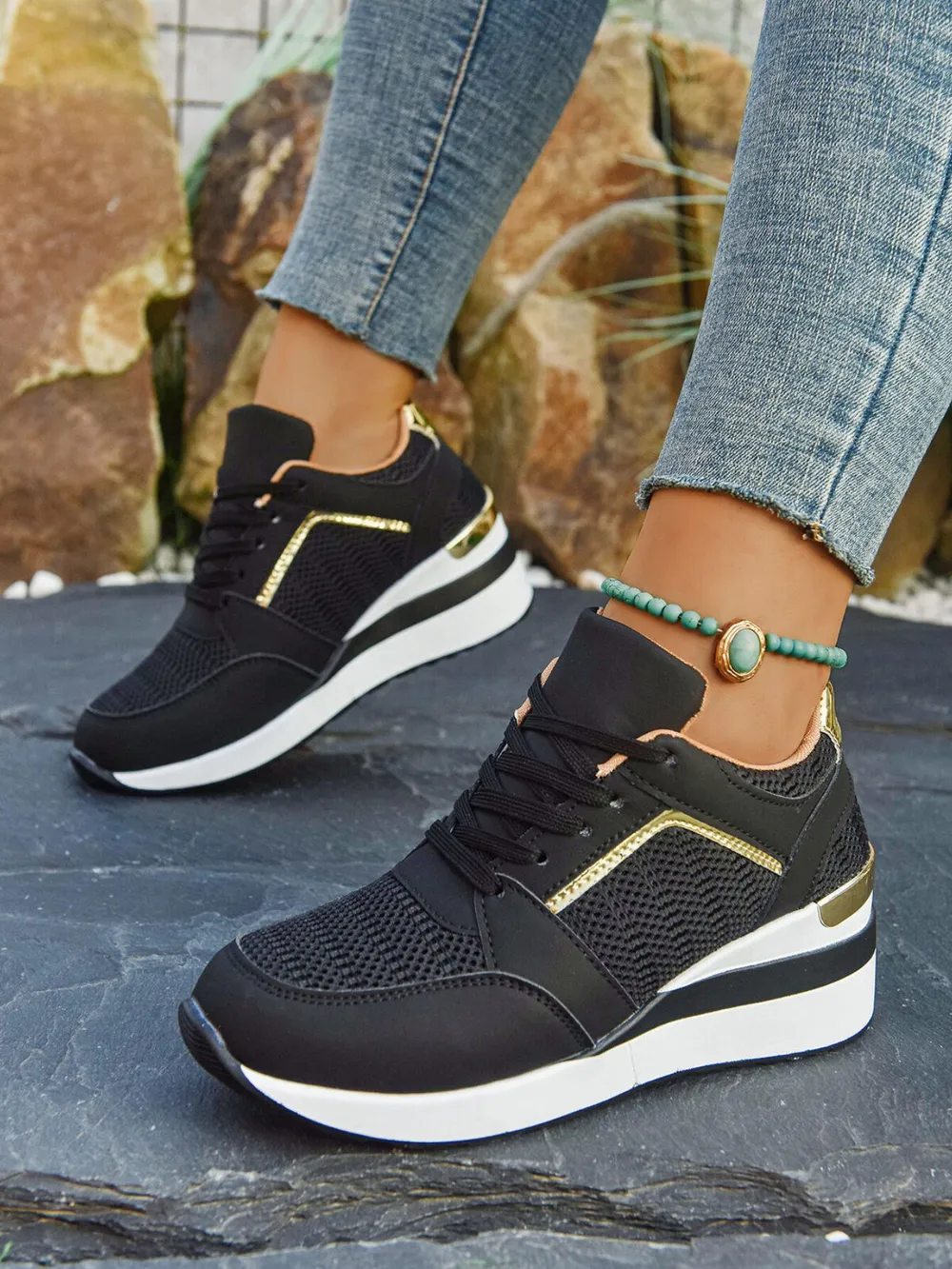 Comfort Breathable Mesh Sneakers, image 2