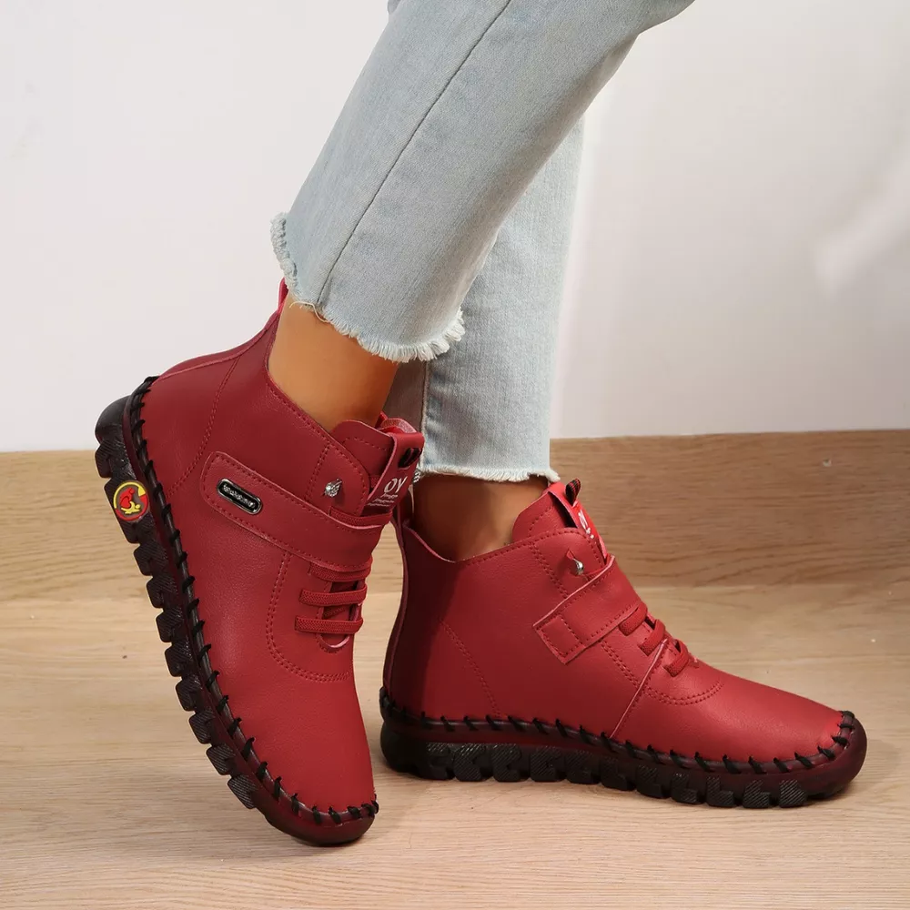 Lace Up Platform Ankle Boots, image 10
