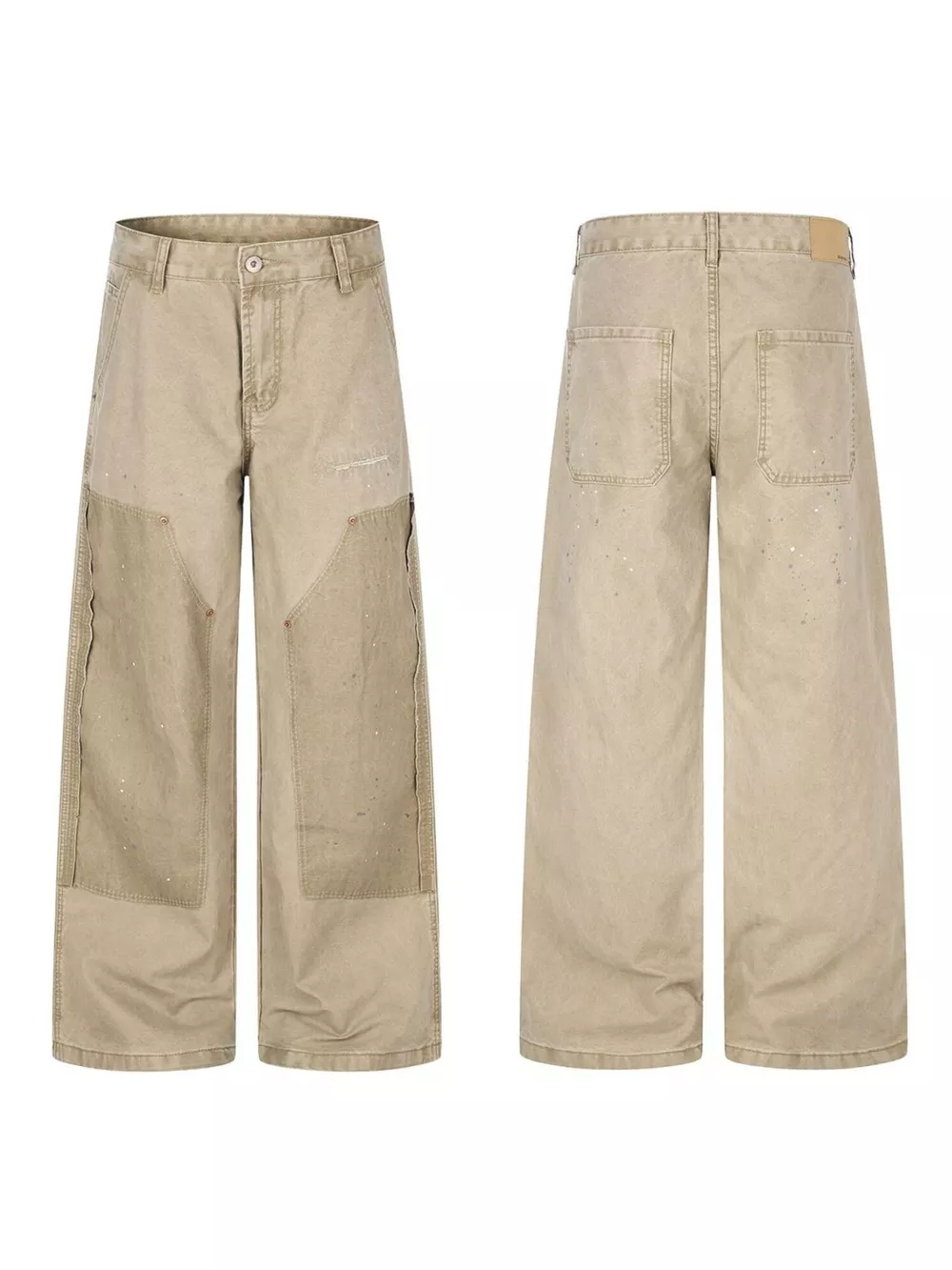 Men's Wide-Leg Cargo Pants, image 4