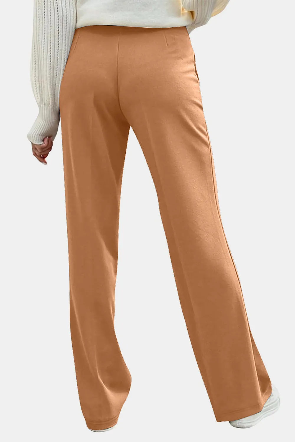 Decorative Button High Rise Pants, image 11