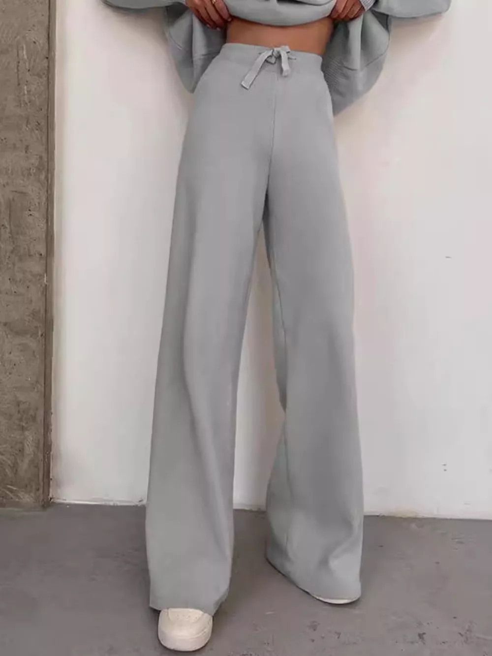 Full Size Turtleneck Long Sleeve Top and Pants Sweater Set Plus Size, image 9