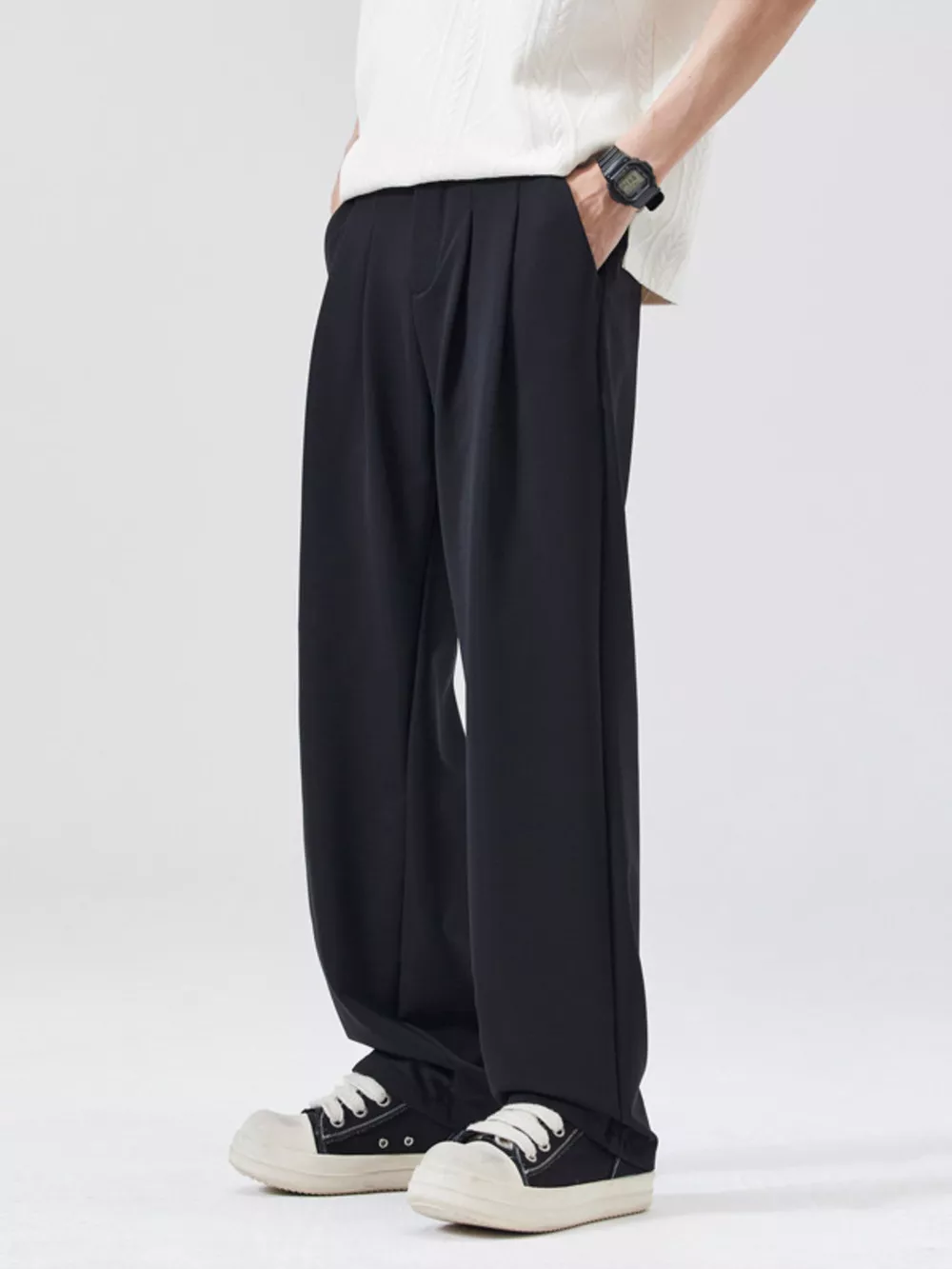Men's Full Size Relaxed Fit Casual Pants Plus Size