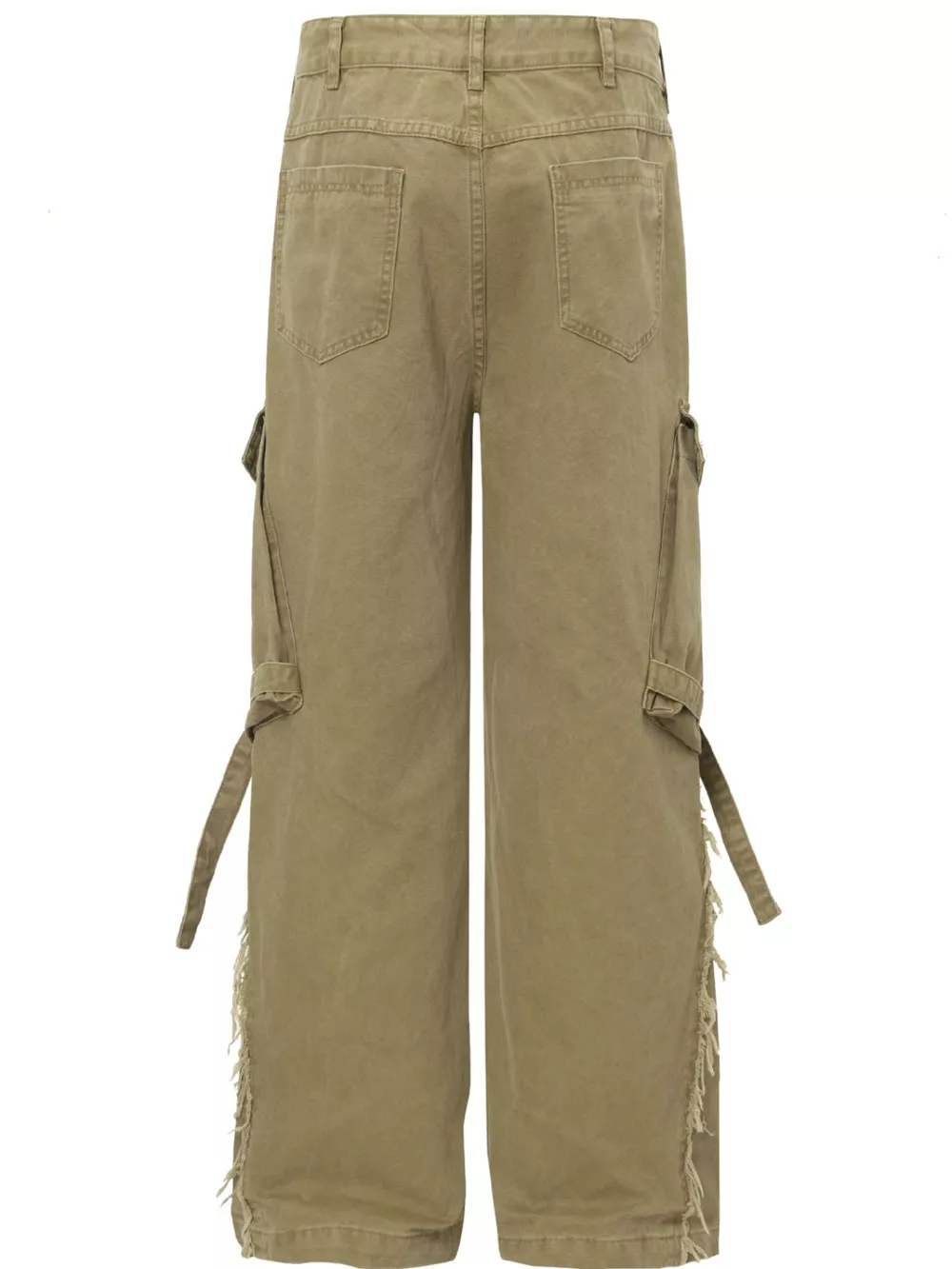 Men's Cargo Pants with Buckle Straps, image 2