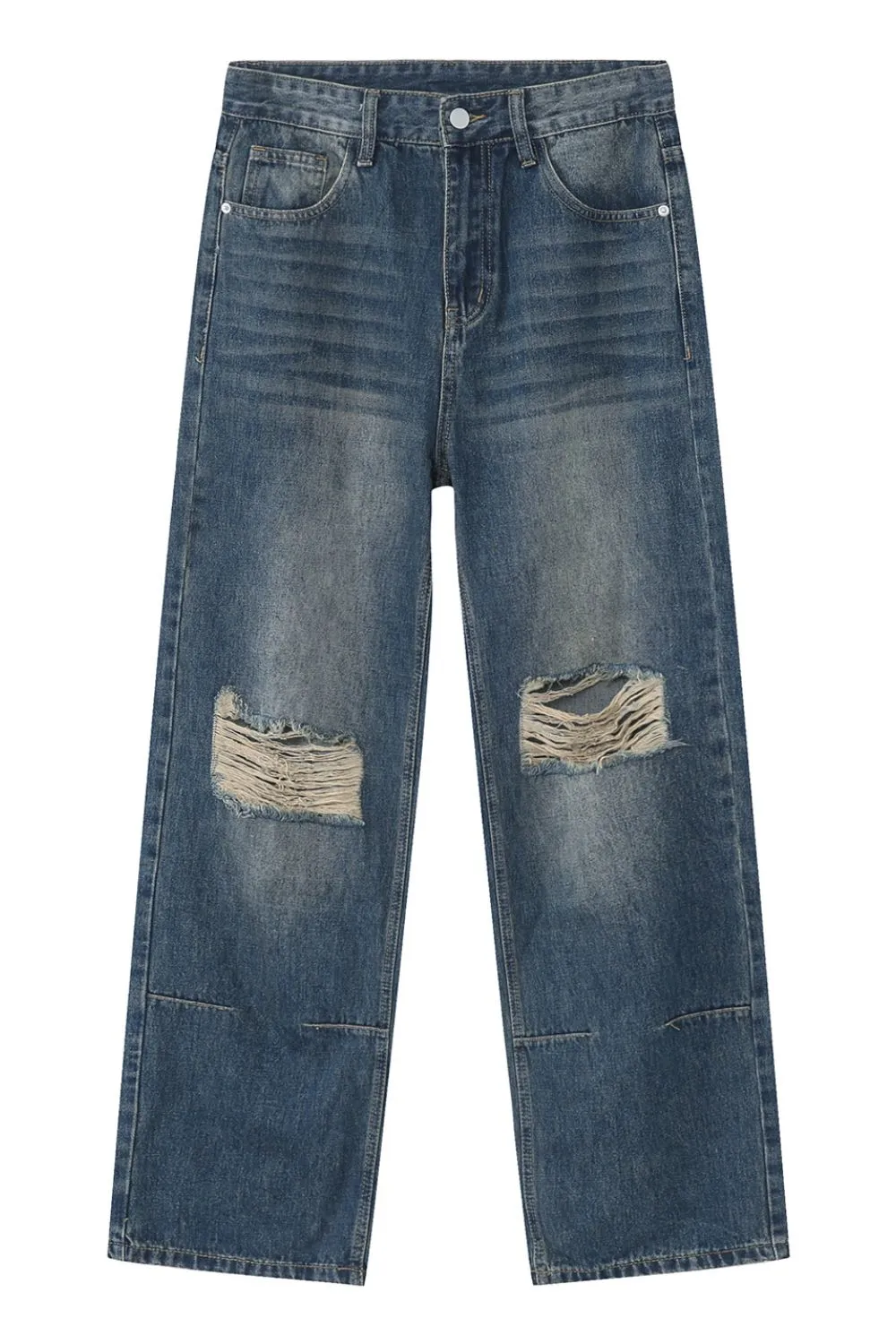 Distressed Jeans with Pockets, image 5