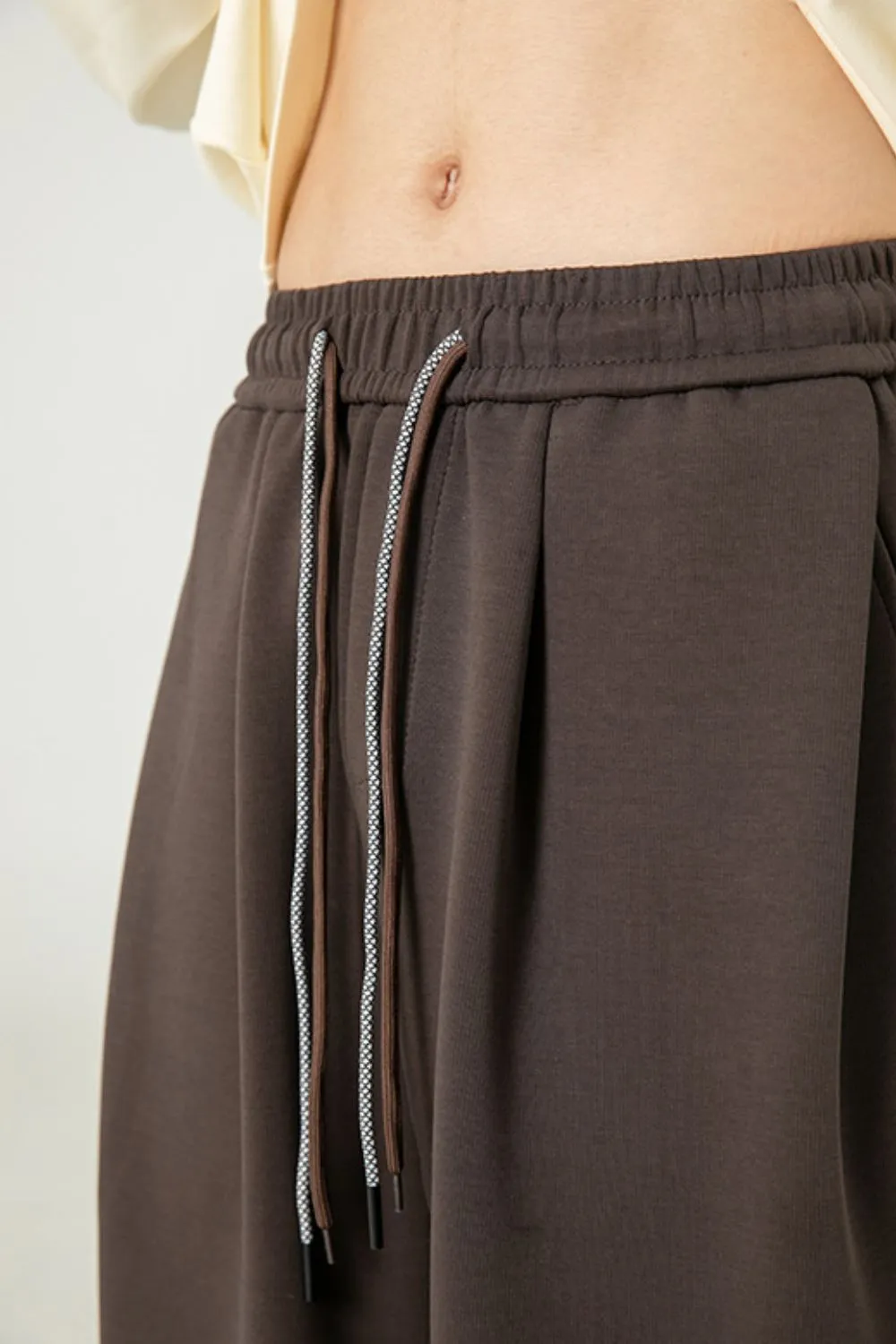 Men's Plus Size Drawstring Wide Leg Pants, image 5