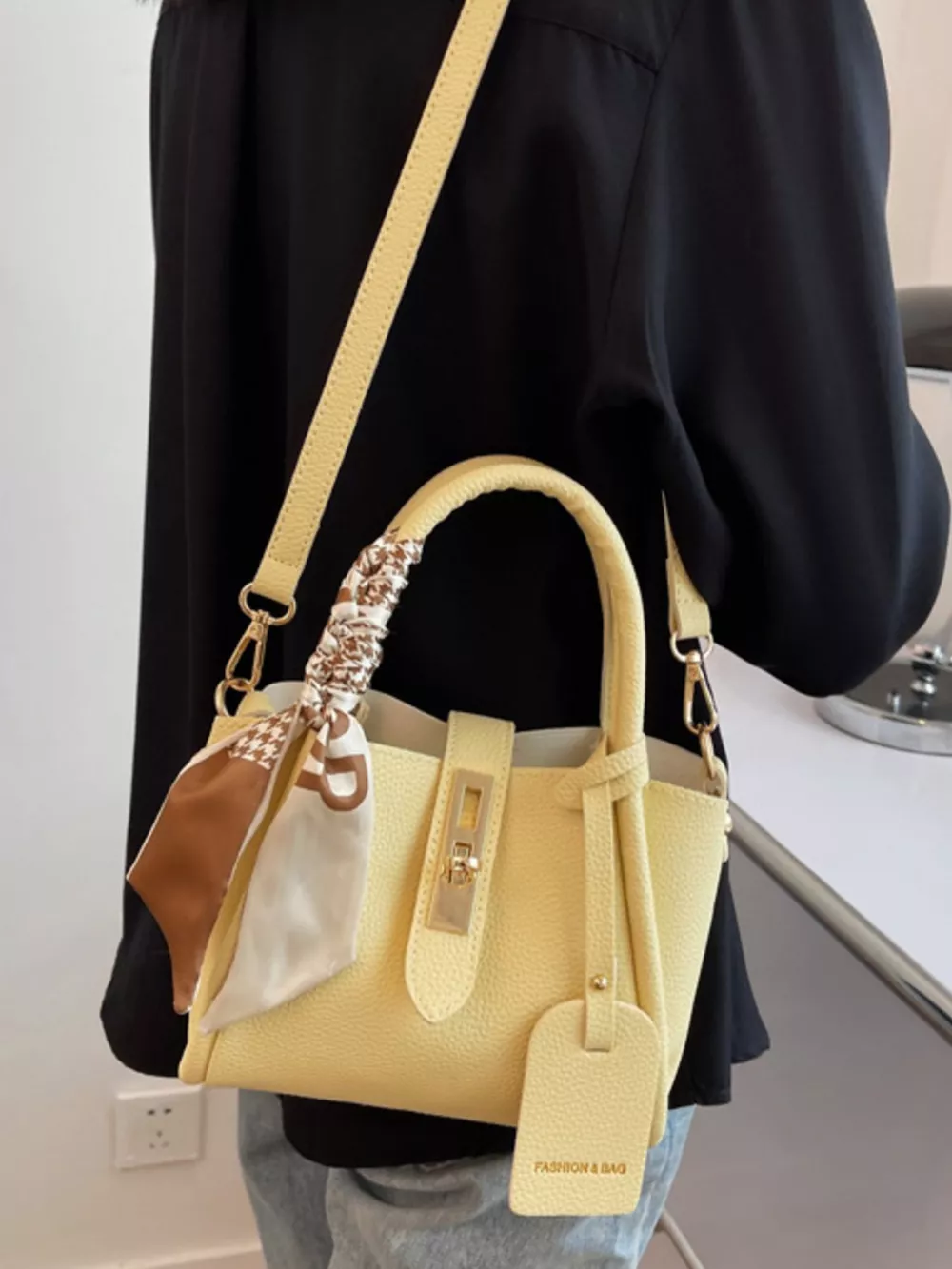 PU Leather Mini Crossbody Bag, image 8
