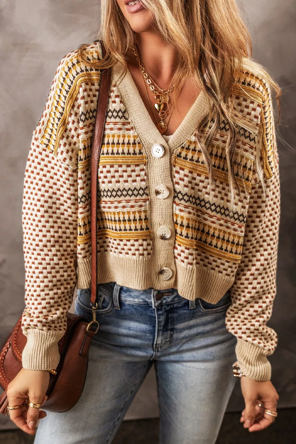 Button Down Long Sleeve Cardigan, image 5