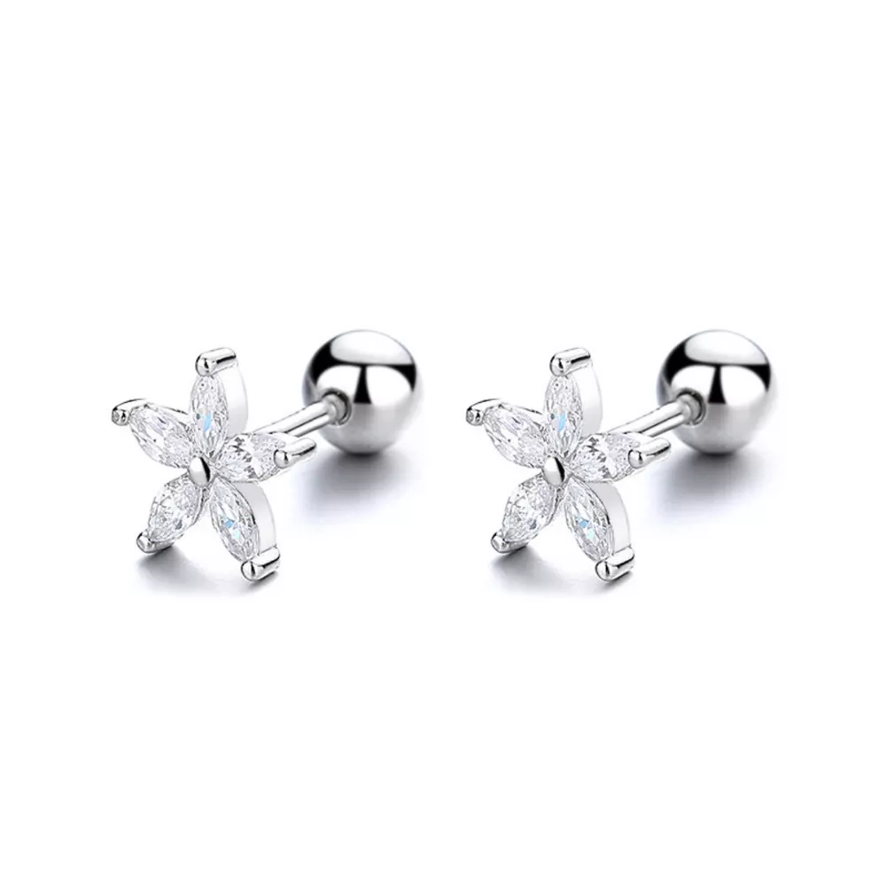 Flower Stud Earrings, image 6