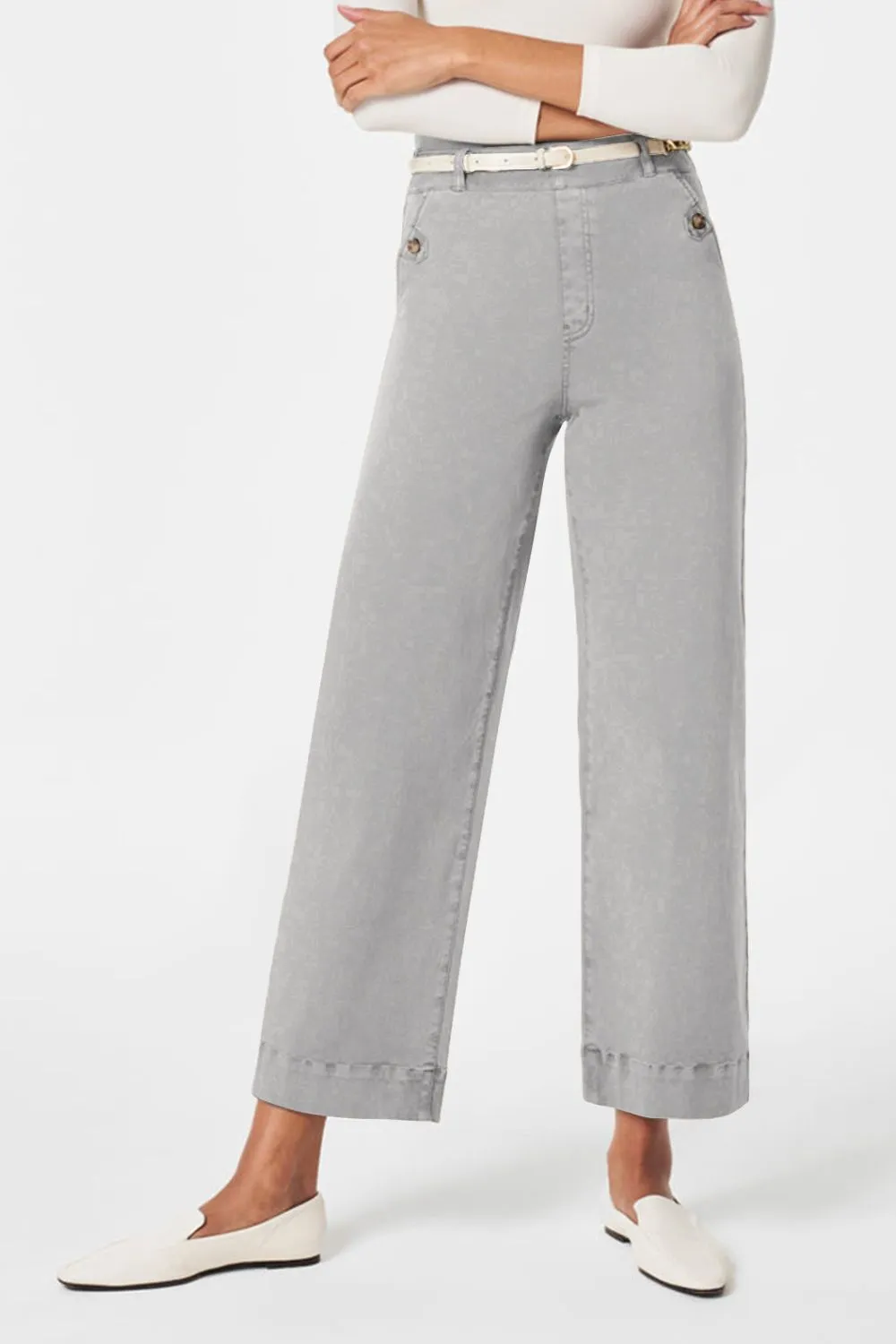 High Waist Jeans with Pockets, image 19