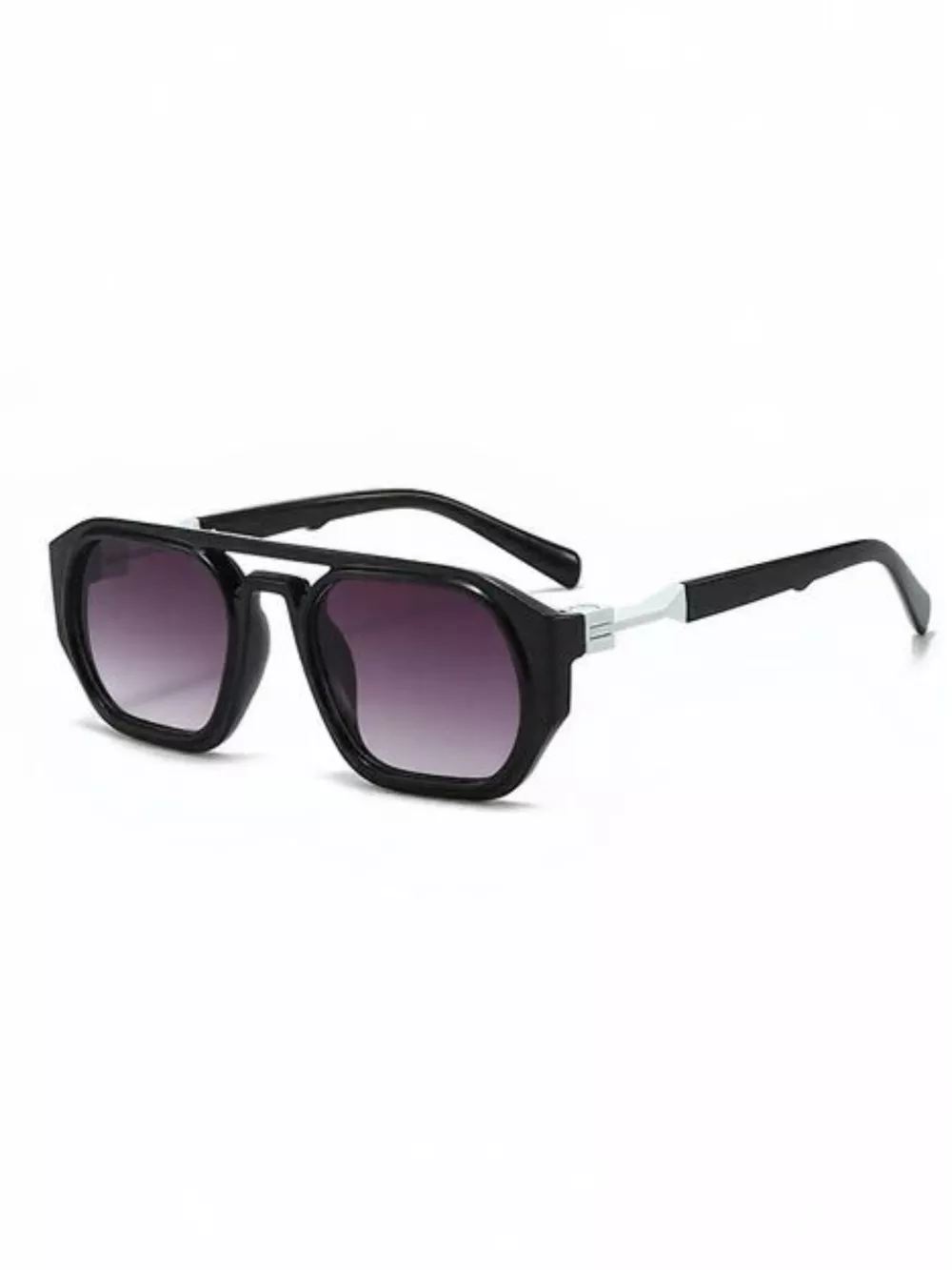 Retro Octagon Frame Sunglasses, image 2