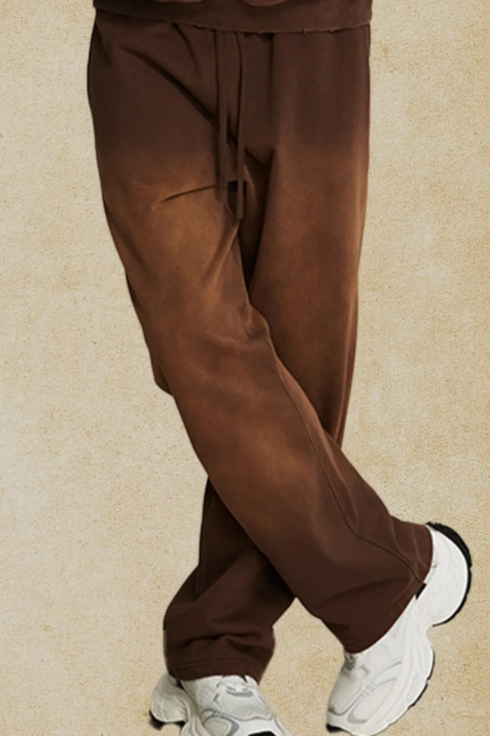 Men's Drawstring Baggy Pants, image 5
