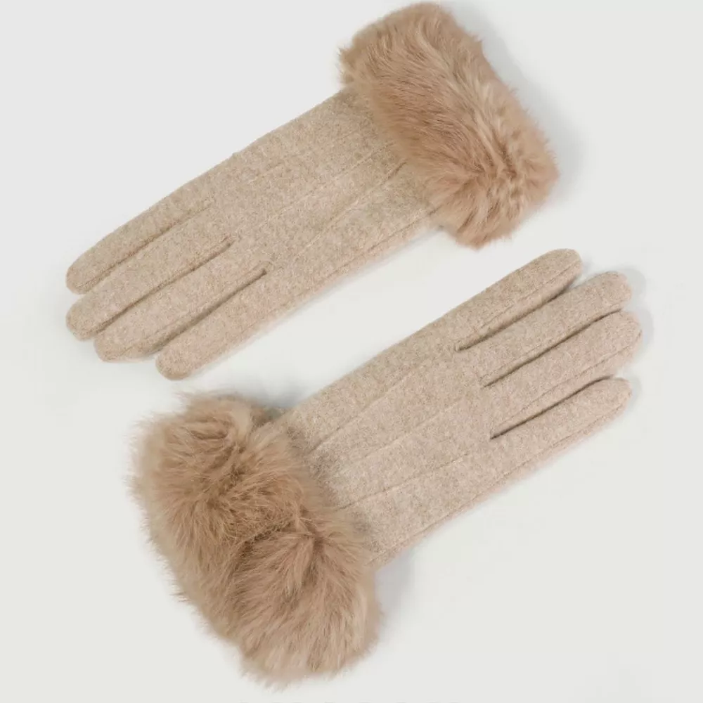 Fur Cuff Gloves