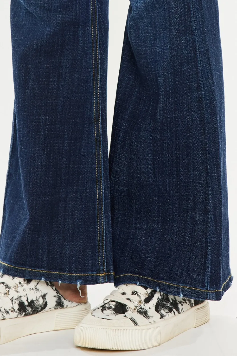 Full Size Mid Rise Flare Jeans, image 7