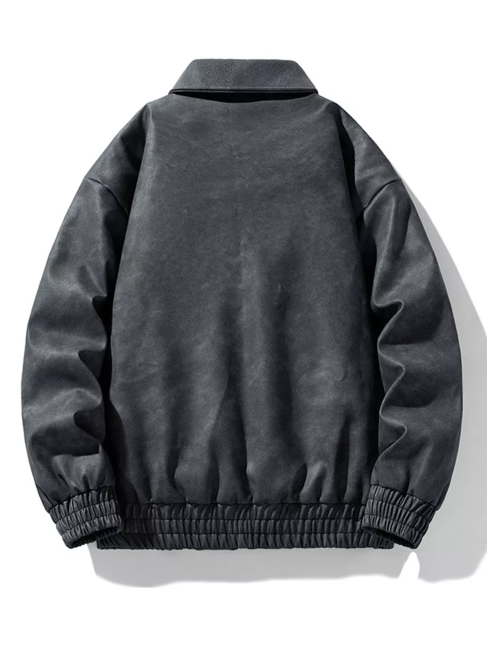 Men's Plus Size Zip Up Long Sleeve Jacket, image 6