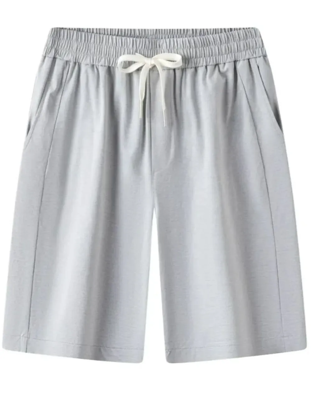 Men's Plus Size Drawstring Shorts with Pockets, image 3