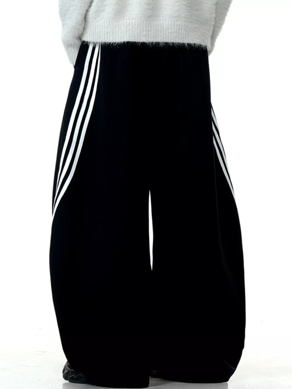 Men's Wide-Leg Striped Pants, image 6